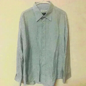 Authentic Versace Button Down Men’s shirt Size 46 NWOT Classic